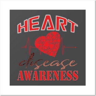 Heart disease awareness month Posters and Art